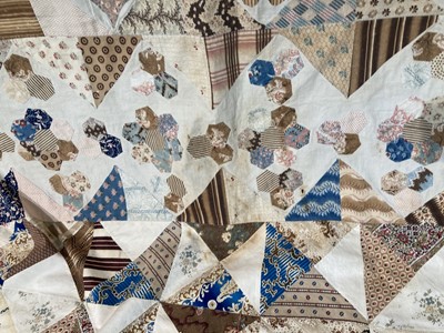 Lot 2145 - An Early 19th Century Cotton Coverlet,...