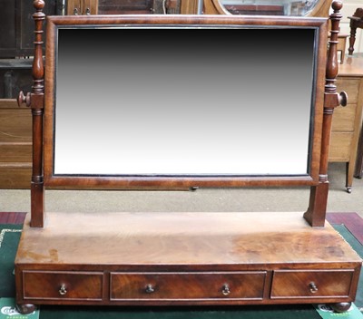 Lot 1208 - A Victorian Rosewood Four Division Canterbury;...