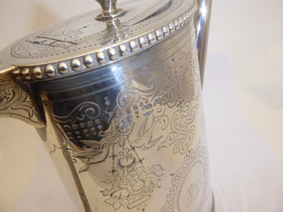 Lot 2267 - A Four-Piece Victorian Silver Tea and Coffee-Service