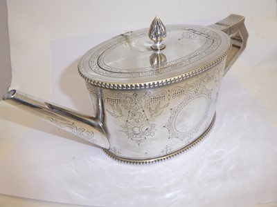 Lot 2267 - A Four-Piece Victorian Silver Tea and Coffee-Service