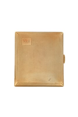 Lot 2245 - A George V Gold Cigarette-Case