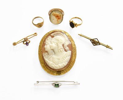 Lot 217 - A Quantity of Jewellery, including an 18 carat...