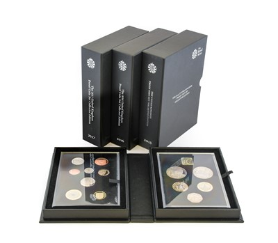 Lot 348 - 3 x UK 'Collector Edition' Proof Sets, to...