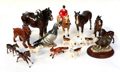 Lot 176 - Beswick and Border Fine Arts Including:...