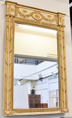 Lot 847 - A 19th Century Cream and Parcel Gilt Wall...