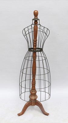 Lot 2198 - Decorative Mannequin comprising a wire work...