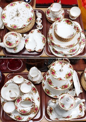 Lot 165 - Royal Albert Old Country Roses Part Tea,...