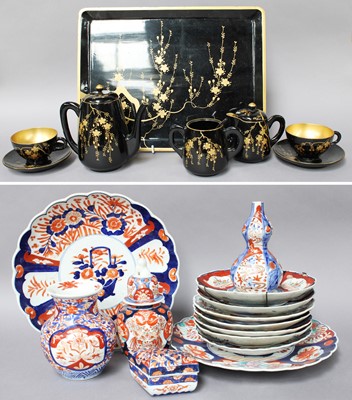 Lot 169 - A Quantity of Japanese Imari Porcelain, Meji...