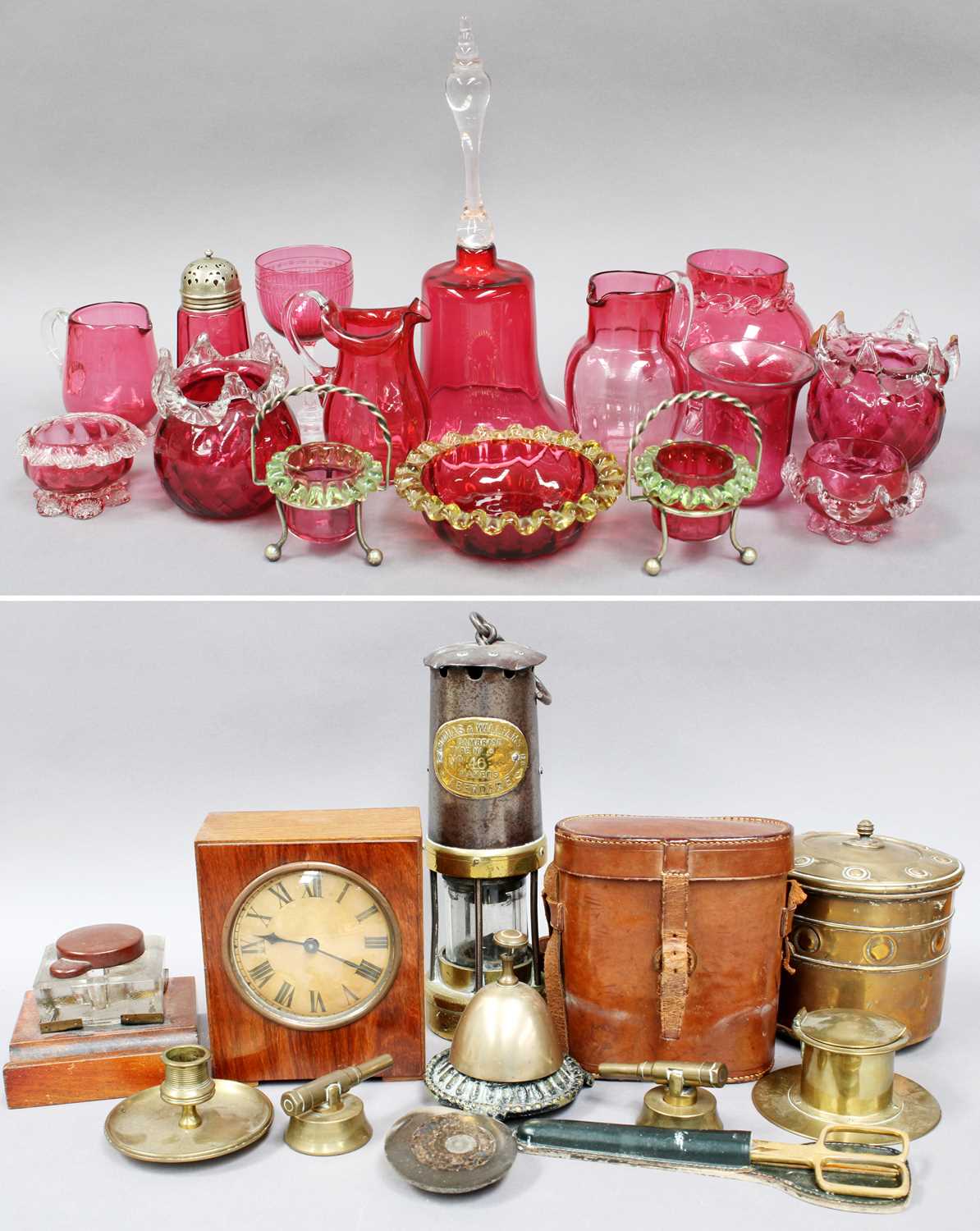 Lot 171 - A Quantity of Victorian and Later Cranberry...