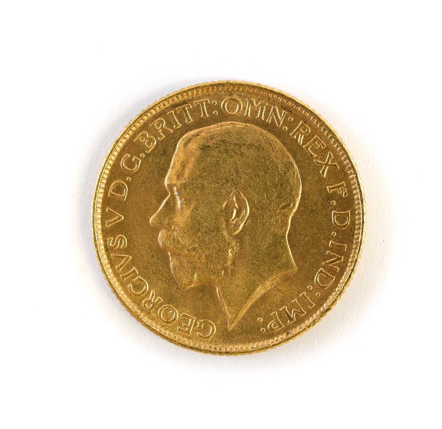 Lot 179 - George V, Sovereign 1918, Bombay Mint, Obv.