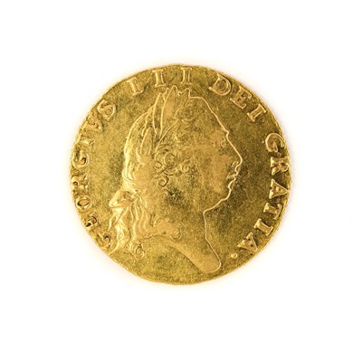 Lot 133 - George III, Half Guinea 1797, obv. fifth...