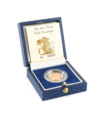 Lot 205 - Elizabeth II, Proof Half Sovereign 1985, obv....