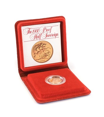 Lot 204 - Elizabeth II, Proof Half Sovereign 1980, obv....