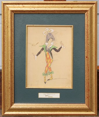 Lot 1046 - Russian School (20th Century) "The Harlequin"...