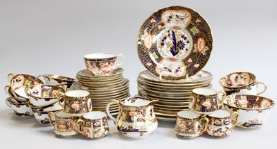 Lot 435 - A Royal Crown Derby Porcelain Part Tea Set,...