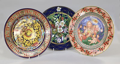 Lot 400 - A Set of Six Rosenthal Christmas Plates,...