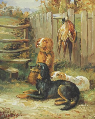 Lot 1036 - * Harris (20th Century) Spaniels at rest with...