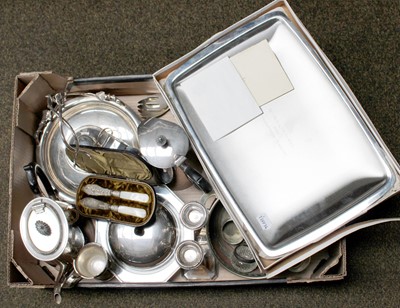 Lot 368 - A Collection of Assorted Silver and Silver...