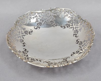 Lot 33 - A George VI Silver Dish, by Elkington and Co.,...