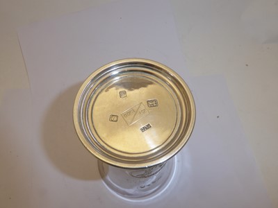Lot 2324 - An Elizabeth II Silver Beaker