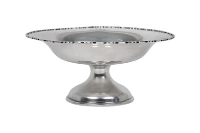 Lot 2302 - A George V Silver Pedestal-Dish