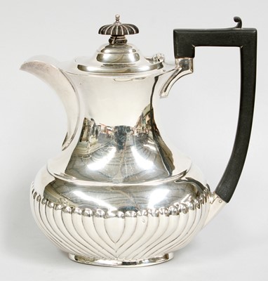 Lot 26 - A George V Silver Hot-Water Pot, by J. B....
