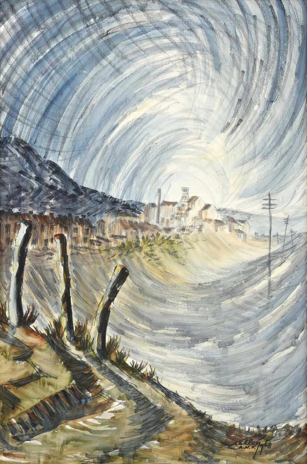 Lot 23 - Ashley Jackson (b.1940) "Barnsley Main - Gone...