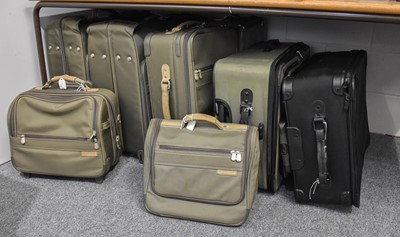 Lot 1335 - A Briggs & Riley Six Piece Luggage Set, in...