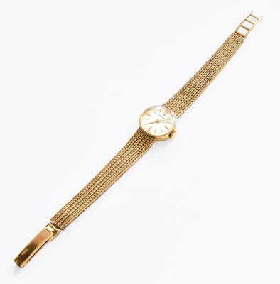 Lot 273 - A Lady's 9 Carat Gold Garrard Wristwatch, with...