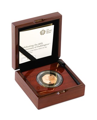 Lot 219 - Royal Mint, Paddington Bear Gold Proof 50p...