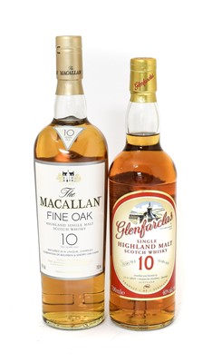 Lot 2242 - Macallan Fine Oak 10 Year Old Highland Single...