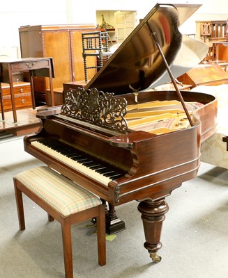 Lot 1267 - A Rosewood Cased Baby Grand Piano, circa...