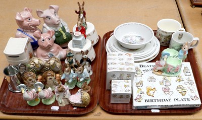 Lot 179 - Beswick & Royal Albert Beatrix Potter Figures...