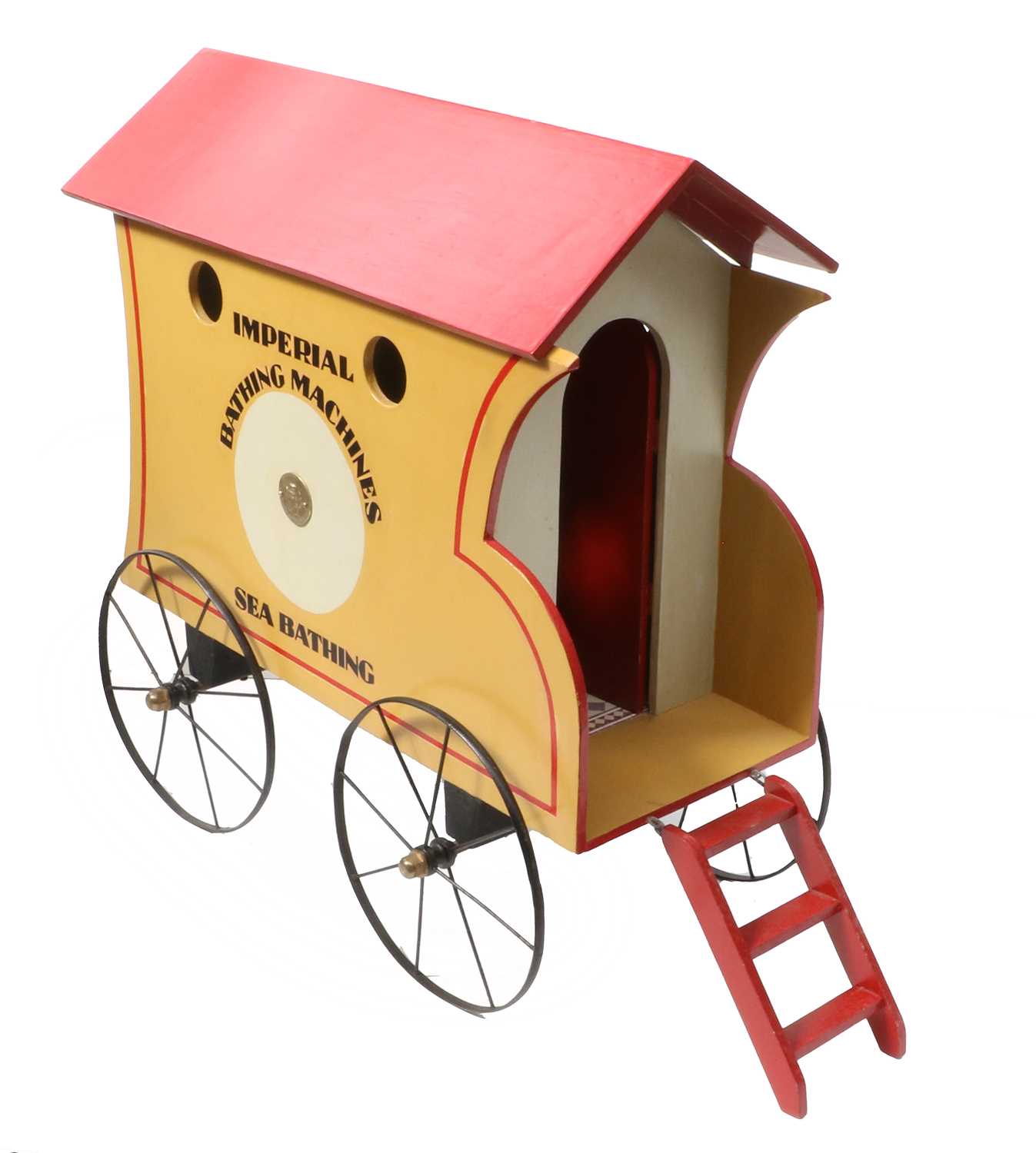 Wheeled Bathing Machine Lot 2080 - An Imperial Bathing Machine Possibly Lines