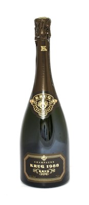 Lot 2015 - Krug 1988 Champagne (one bottle)