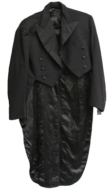 Lot 1314 - Edwardian Topcoat and Victorian Tailcoat