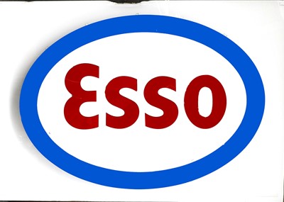 Lot 589 - Esso: A Laminated 3D Advertising Sign 159cm by...