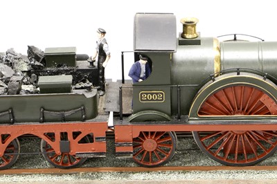 Lot 644 - Kit/Scratch Built GWR (ex B&ER) Class 2001 4-2-2 Locomotive