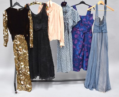 Lot 2030 - Assorted Circa 1950s and Later Ladies Costume,...