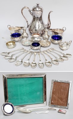Lot 50 - A Collection of Assorted Silver and Silver...