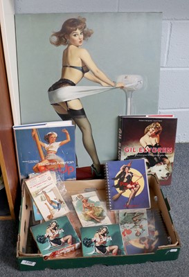 Lot 1315 - Gil Elvgren ''All His Glamorous American...