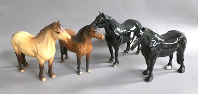 Lot 125A - Beswick Mountain and Moorland Ponies,...