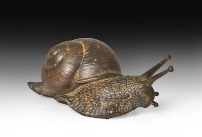 Lot 102 - Nick Bibby (b.1965) Snail Initialled and...