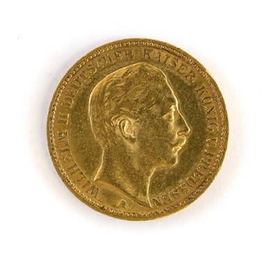 Lot 288 - Prussia, Gold 20 Marks 1902, (.900 gold, 22mm,...