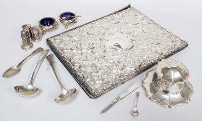 Lot 52 - A Collection of Assorted Silver, comprising a...