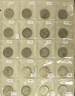 Lot 109 - An Extensive Collection of UK Silver Coinage,...