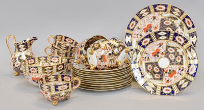 Lot 374 - A Group of Royal Crown Derby Imari Teawares