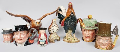 Lot 349 - A Selection of Beswick animals 'Cockerel'...