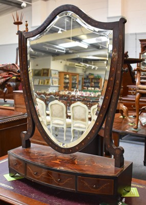 Lot 1244 - A Large Dressing Table Mirror, in the Georgian...