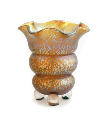 Lot 245 - An Art Nouveau Loetz Iridescent Glass Vase,...